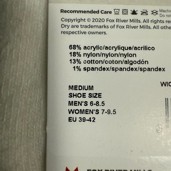 White Cushioned Athletic Crew Socks - Picture 5 of 5